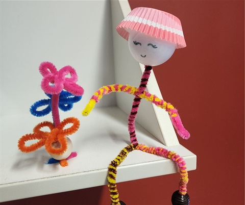 School Holidays Craft: Flower Pot People at Bombala Library | Snowy ...