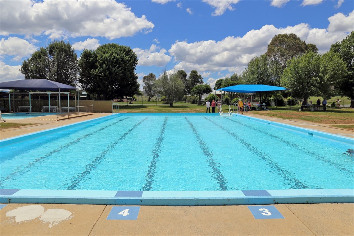 Adaminaby Pool in summer 2023