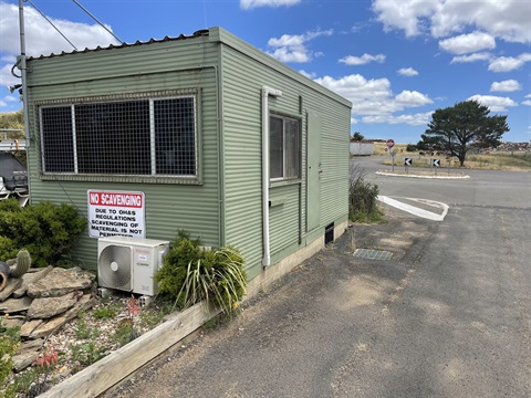 Cooma Landfill office