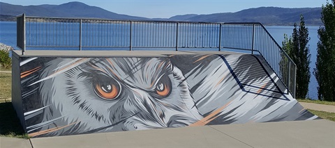 Jindabyne Skatepark Mural