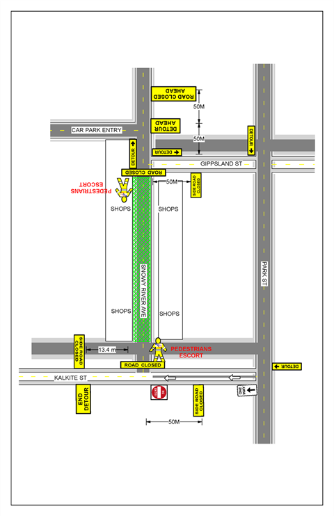 Traffic Control Plan - Snowy River Avenue.png